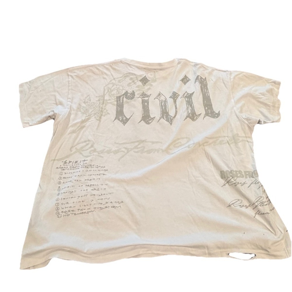 Civil Regime Star Wars Chewbacca Limited Edition Science Fiction Tee White XXL - Picture 2 of 2
